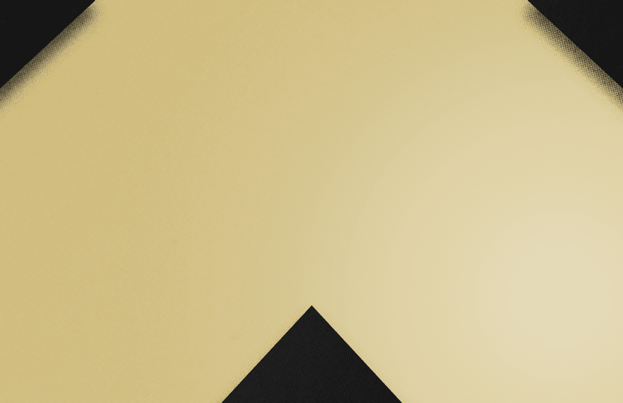 A red and black triangle. Description generated by AI