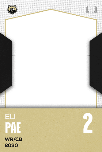 A football jersey with the number 1 on it. Description generated by AI