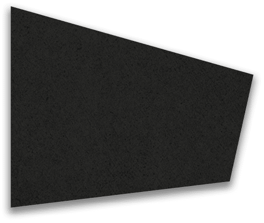A red trapezoid shape with a textured fabric-like pattern and a subtle shadow on a white background. Description generated by AI