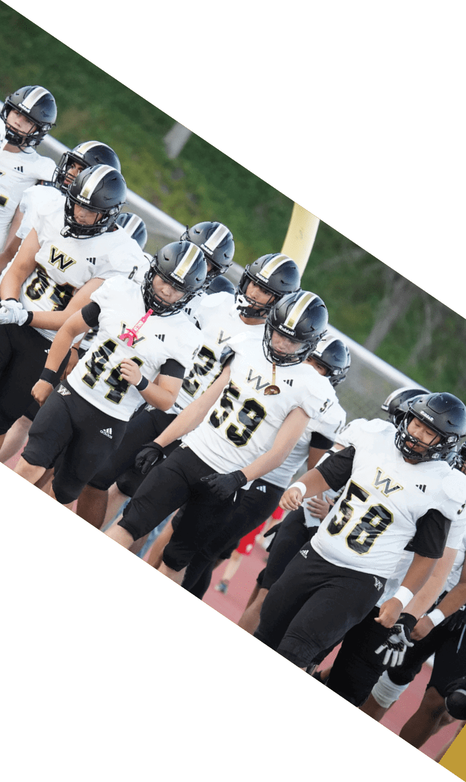 A group of football players pose for a picture. AI generated content