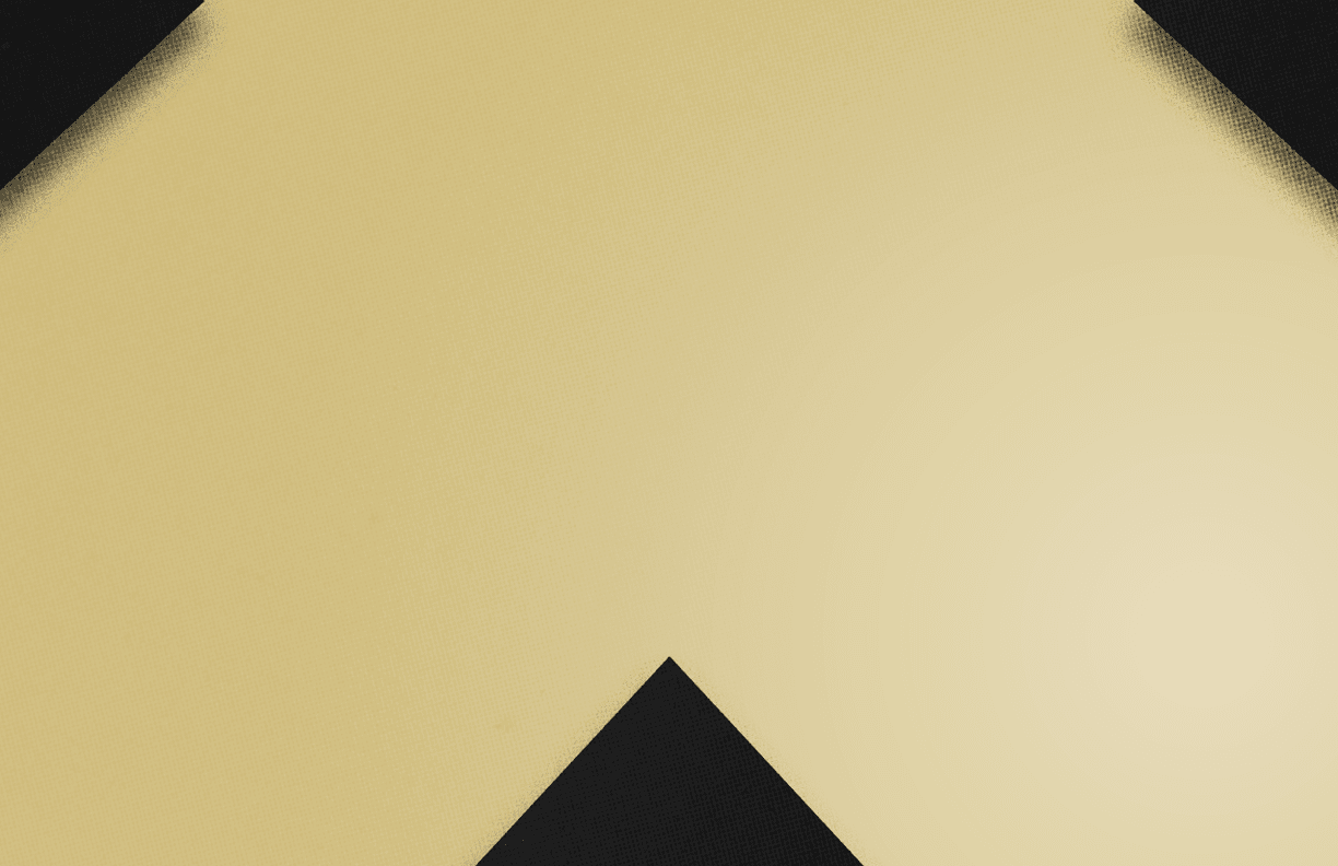 A red and black triangle. Description generated by AI