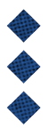 A black and white image of a circle with a red dot in the middle. Description generated by AI