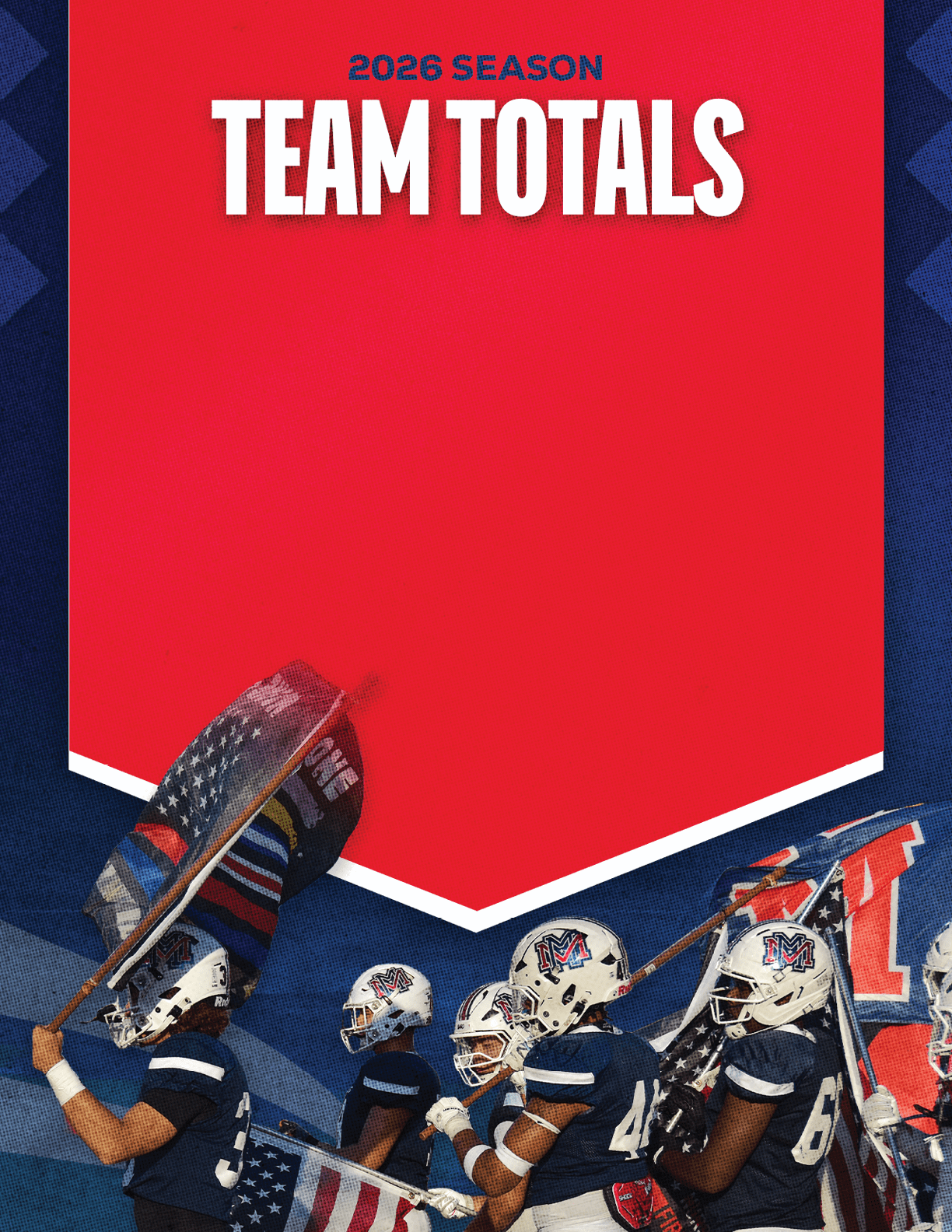 A group of football players standing on a field. Description generated by AI