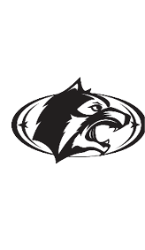 A black and white wolf head. Description generated by AI