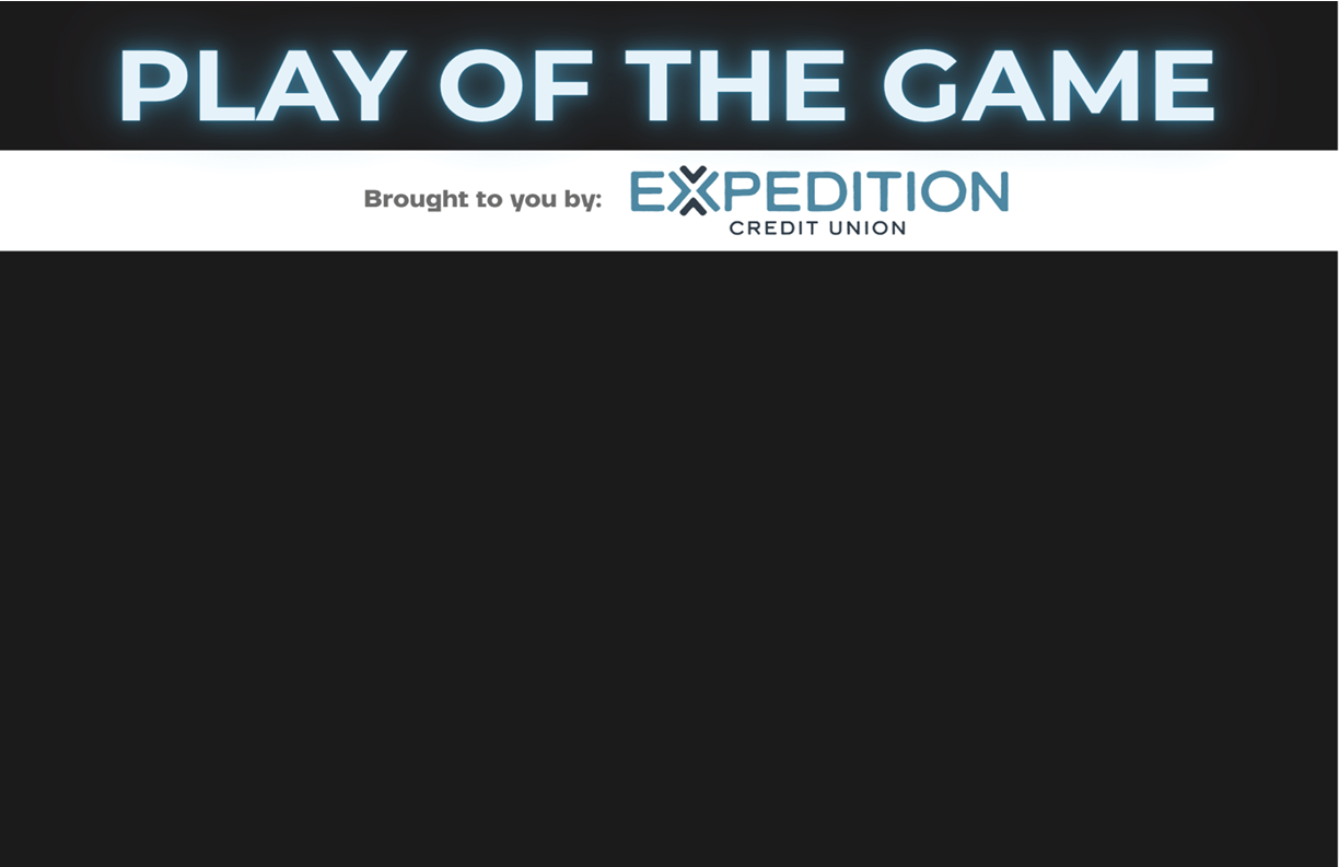 A black background with white text that says “Play of the Game". Description generated by AI