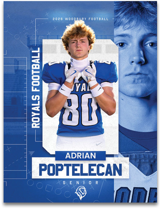 A football player named Adrian Popelican. Description generated by AI
