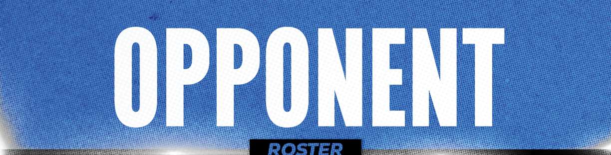 A blue and white sign that says Woodbury vs. Rosville. Description generated by AI