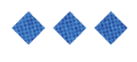 A black and white image of a circle with a blue dot in the center. Description generated by AI