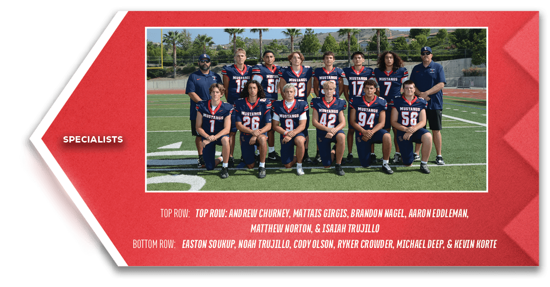 specialists,TOP ROW: TOP ROW: Andrew Churney, Mattais Girgis, Brandon Nagel, Aaron Eddleman, Matthew Norton, & Isaiah...