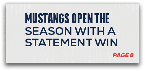Mustangs open the season with a statement win,page 