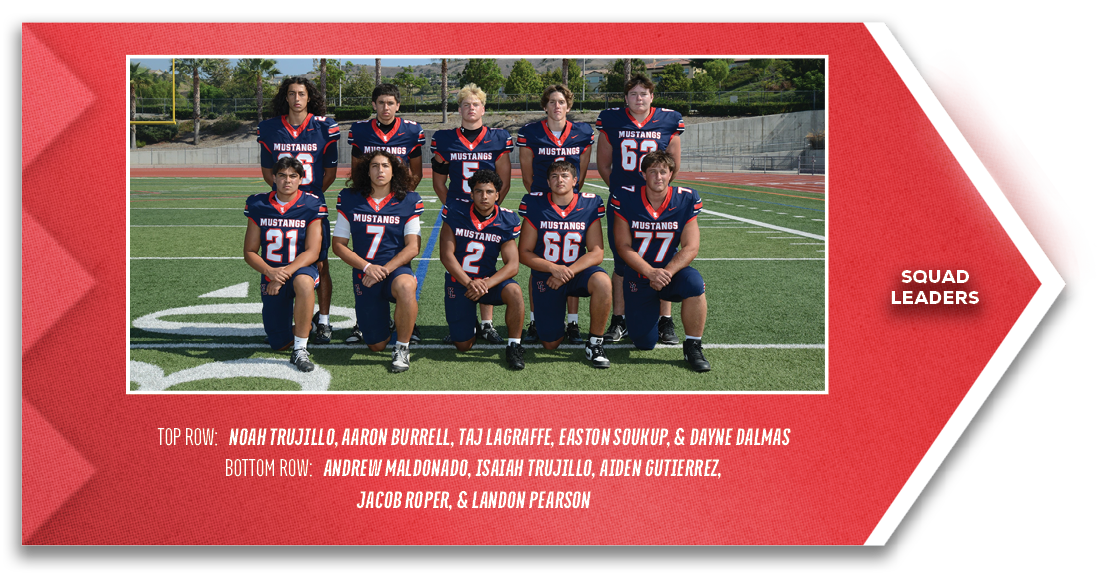 squad leaders,TOP ROW: Noah Trujillo, Aaron Burrell, Taj LaGraffe, Easton Soukup, & Dayne Dalmas BOTTOM ROW: Andrew M...