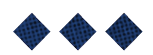 Three red diamond shapes with a textured pattern are evenly spaced on a white background. Description generated by AI