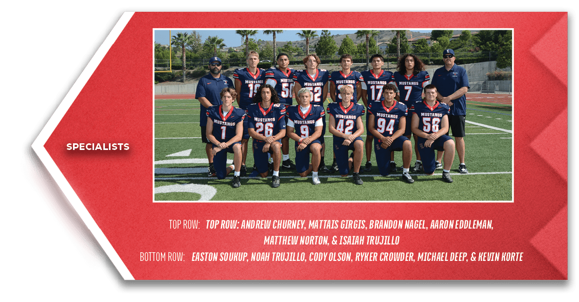 specialists,TOP ROW: TOP ROW: Andrew Churney, Mattais Girgis, Brandon Nagel, Aaron Eddleman, Matthew Norton, & Isaiah...