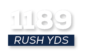 RUSH YDS,118