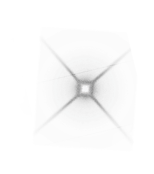 A yellow circle with a light shining in the middle. Description generated by AI