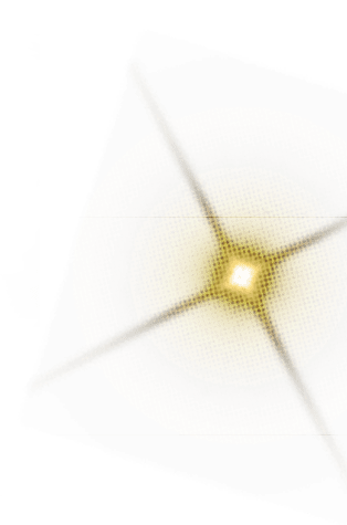 A gold circle with a white center. Description generated by AI