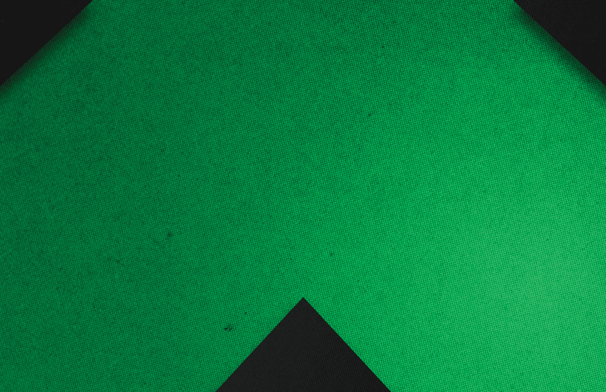 A blue and red triangular shape. Description generated by AI