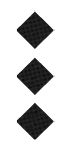 A black and white image of a circle with a light in the middle. Description generated by AI