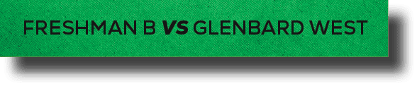 freshman b vs glenbard wes