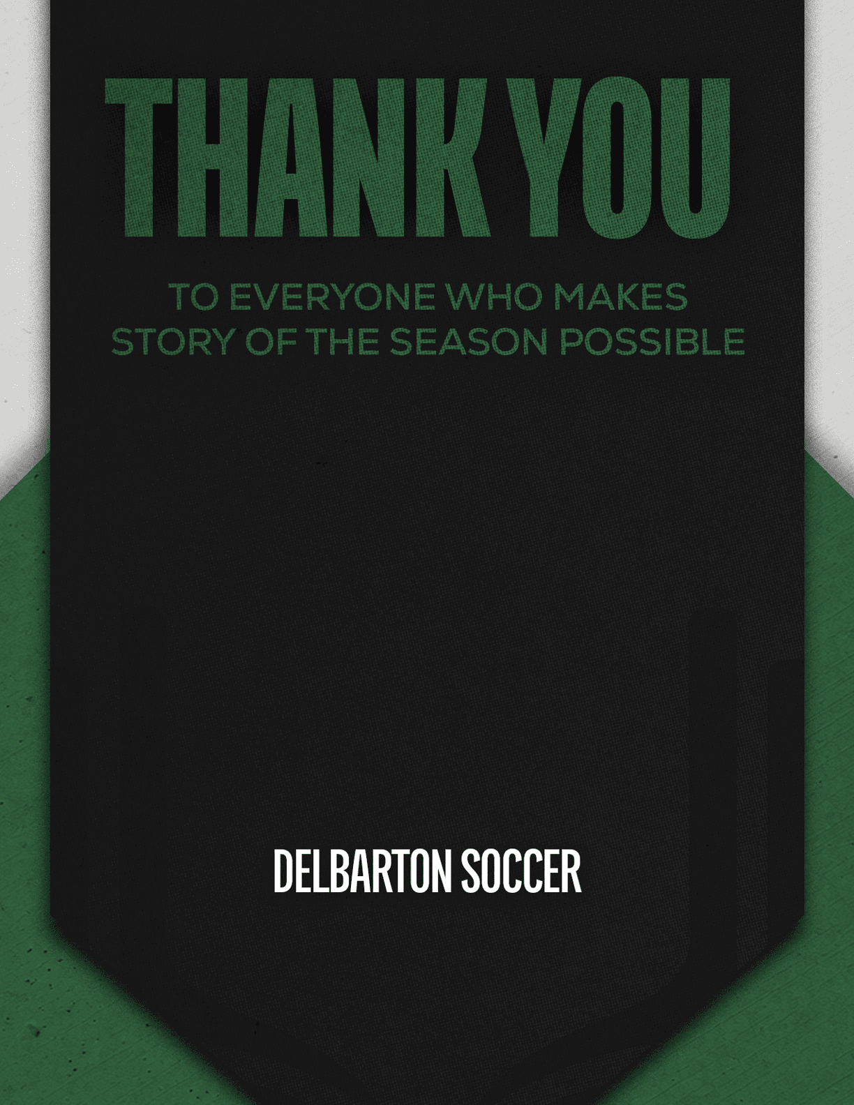 A black and red sign that says “Thank You" on it. Description generated by AI