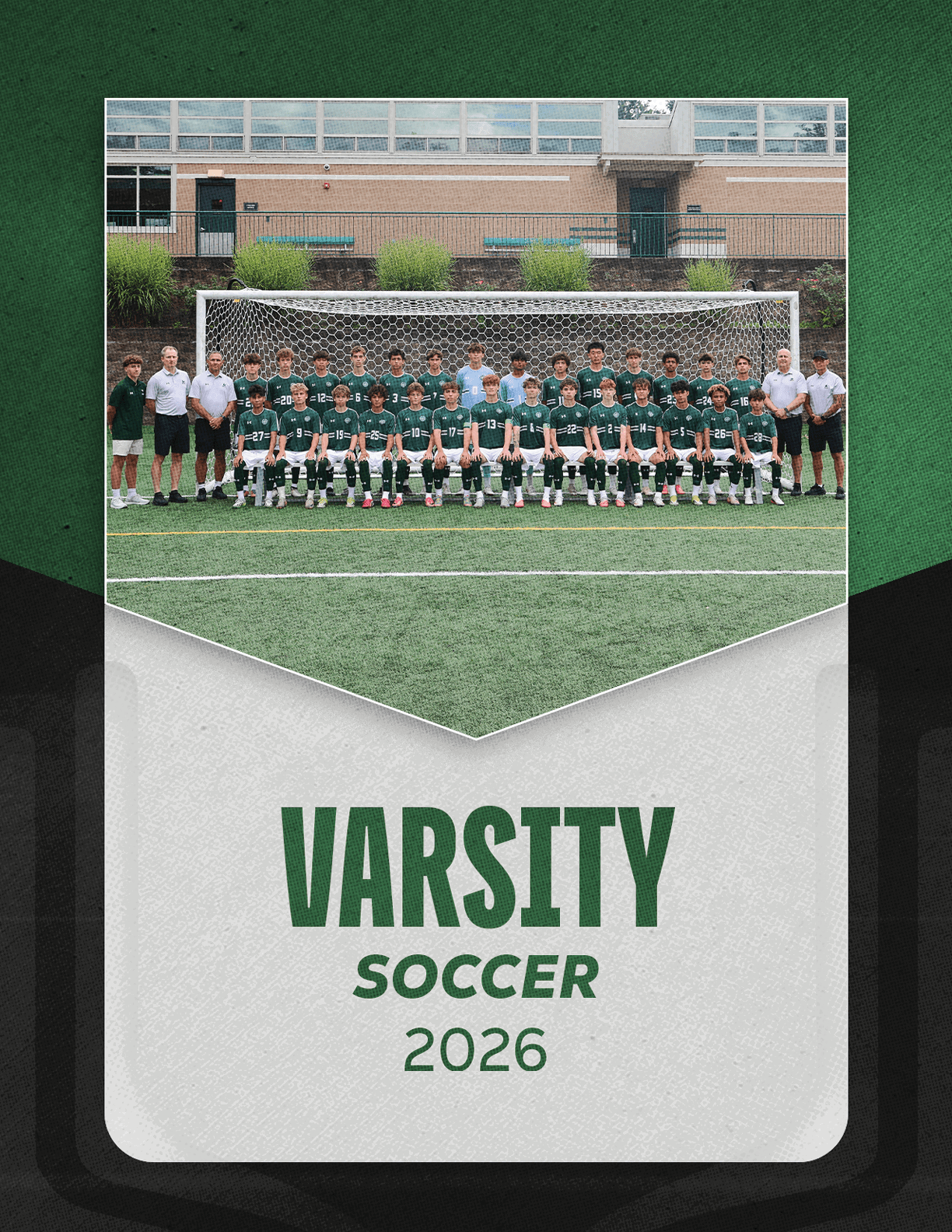 A group of football players sitting on a bench. Description generated by AI