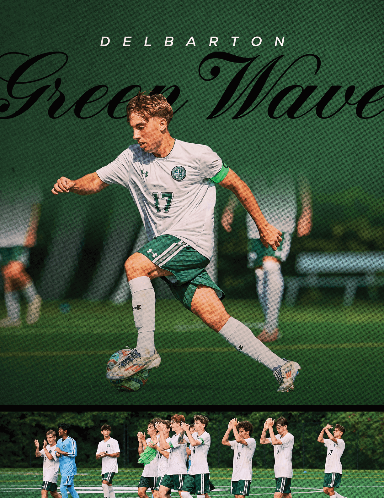 A poster for Mountain Vista's Players of the Game. Description generated by AI