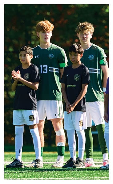 A football player wearing a black and white uniform with the number 10 on the back. AI generated content