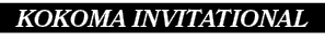KOKOMA INVITATIONA