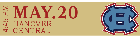 HANOVER CENTRAL,MAY.20,4:45 P