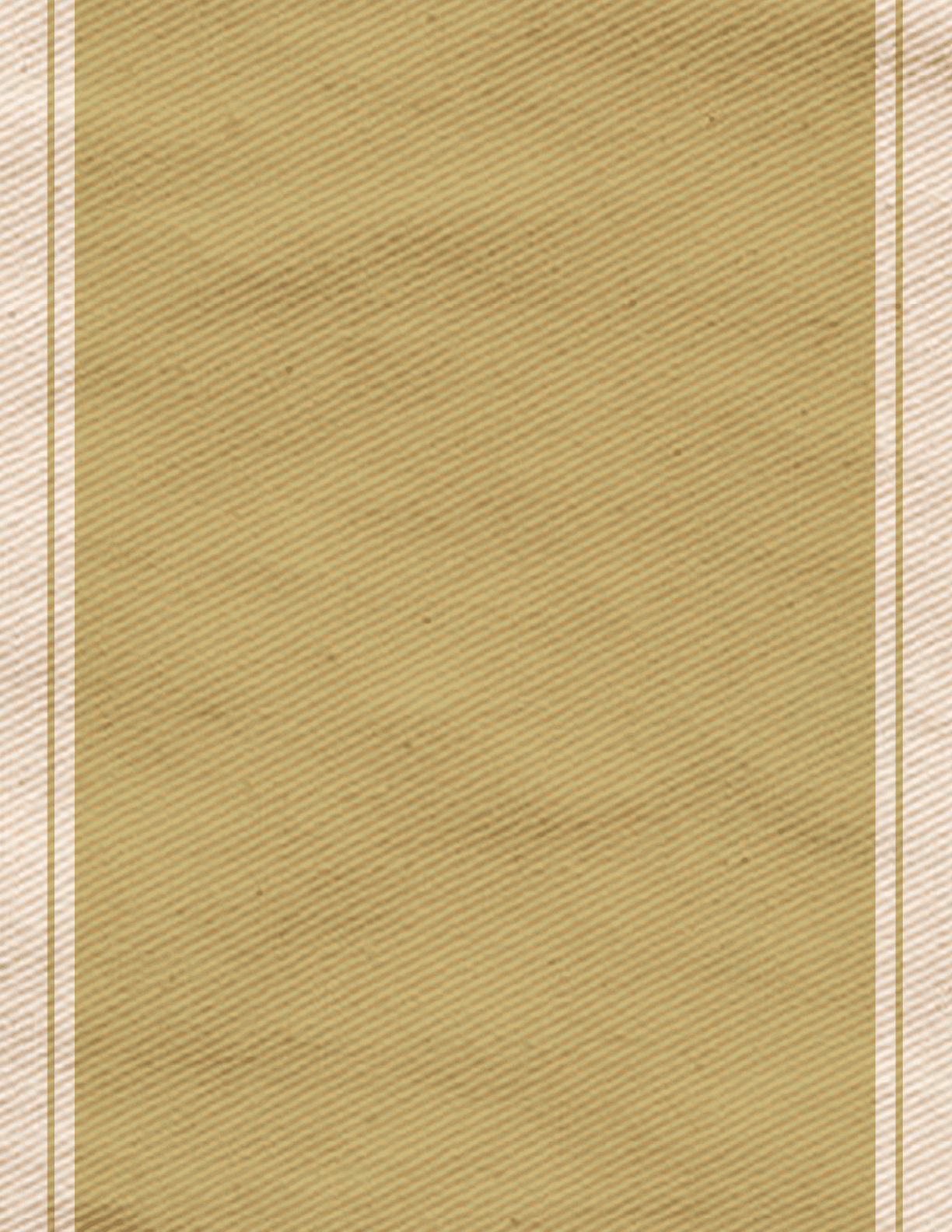 A tan cloth with a white stripe. AI generated content