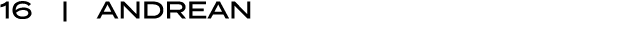 16 | ANDREAN