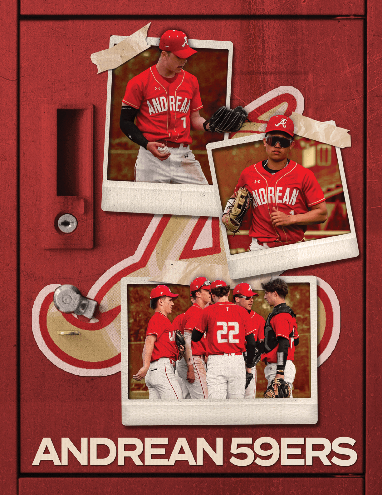 A red baseball jersey with the number 27 on it. Description generated by AI
