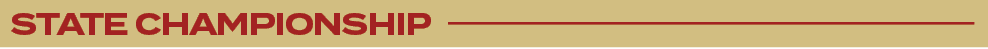 STATE CHAMPIONSHI