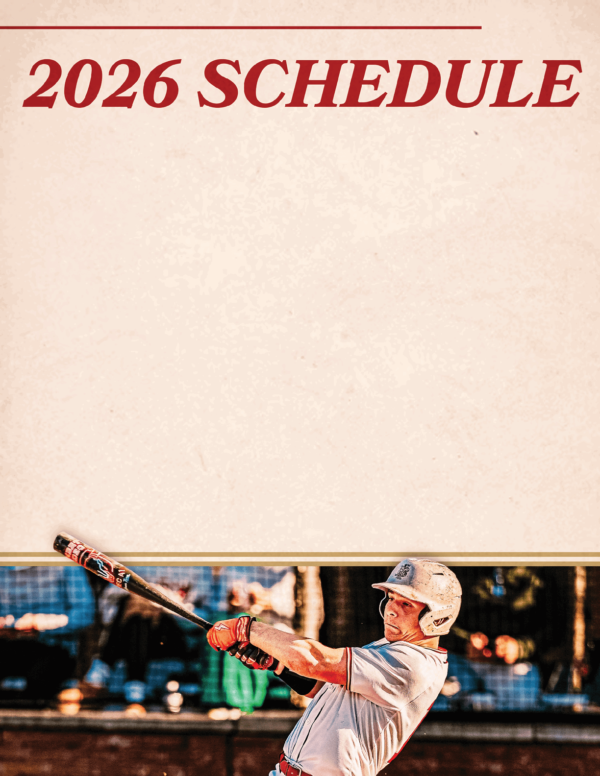 A baseball player in a white shirt and red shorts is swinging a bat. AI generated content