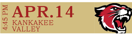 KANKAKEE VALLEY,APR.14,4:45 P