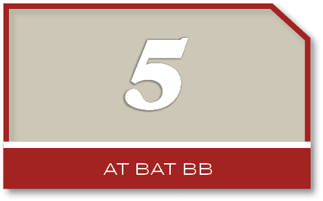 5,at bat b