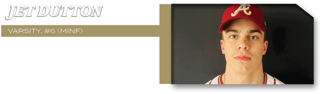 varsity, #6 (minf),Run: 1 Hit: 1 Total Base: 1,jet dutto