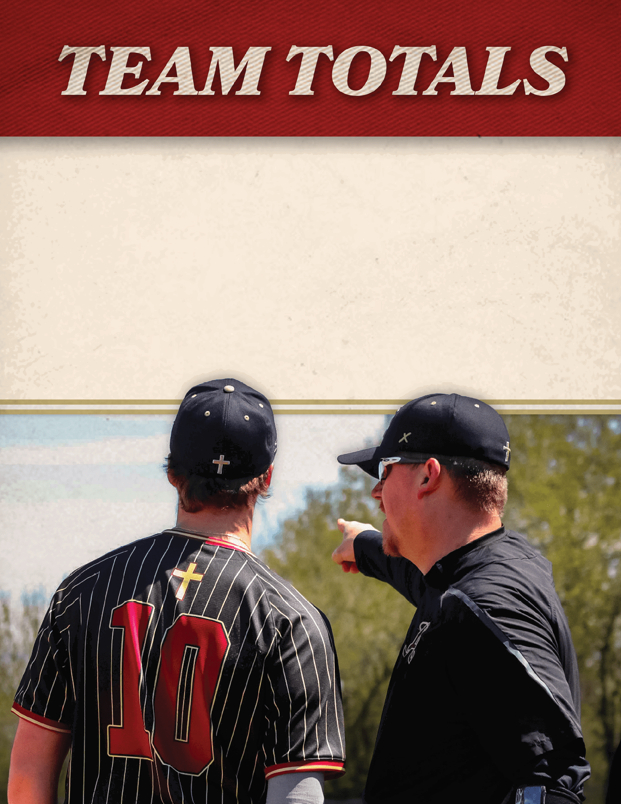 A man wearing a black and red jersey with the number 10 on it. Description generated by AI
