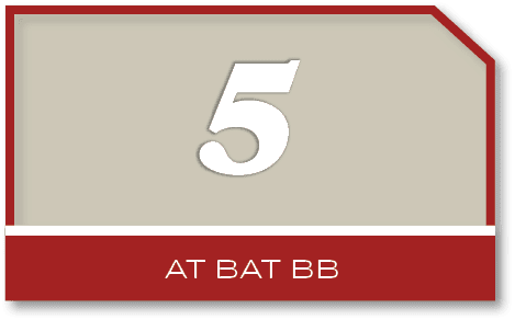 5,at bat b
