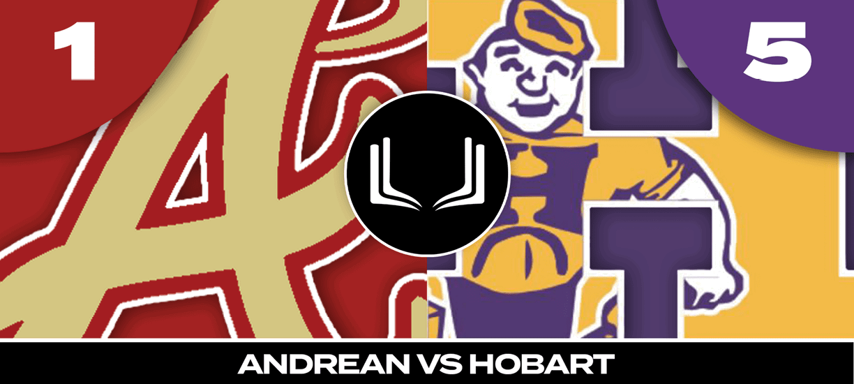 A red and gold sign with the number 15 on it. Description generated by AI