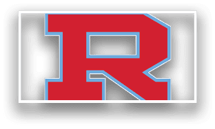 A red and blue R logo on a white background. AI generated content