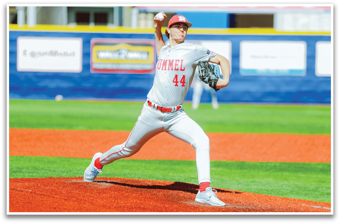 A baseball player in a white uniform is pitching a ball on a field. AI generated content