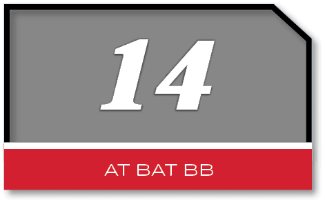 14,at bat b