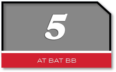 5,at bat b