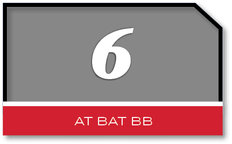 6,at bat b