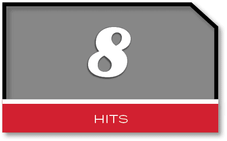 8,hit