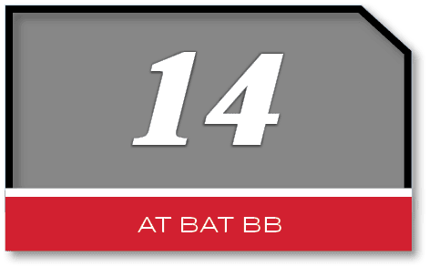 14,at bat b