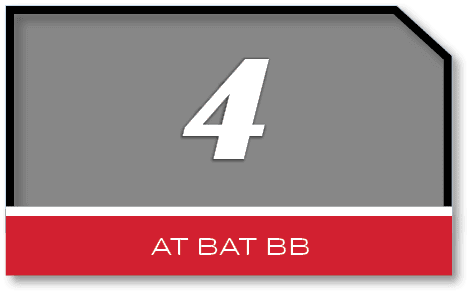 4,at bat b