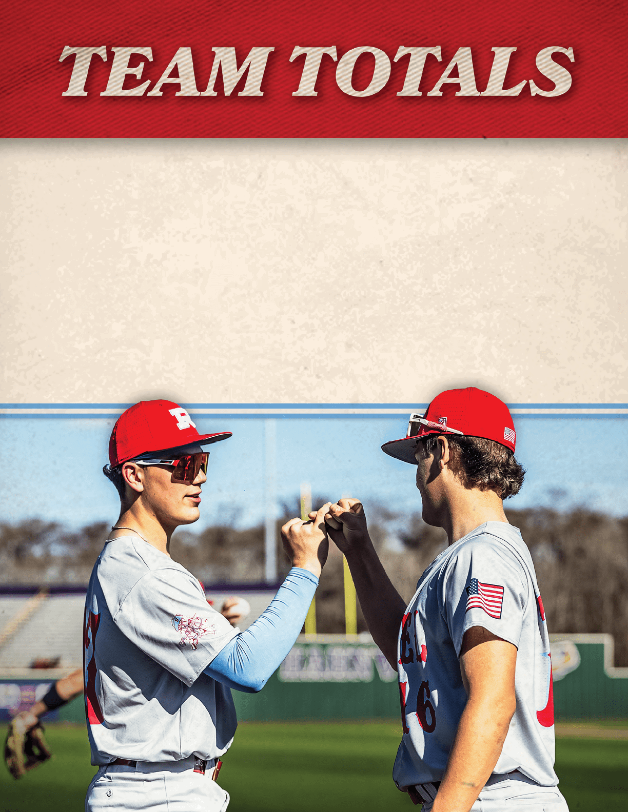 Two baseball players shake hands on the field. AI generated content