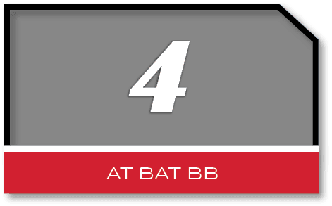 4,at bat b